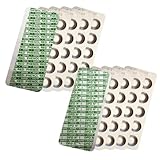 harren24 Testtabletten für Schütteltester (Rapid) zur chemischen Wasseranalyse von pH-Wert (Phenol red) und freiem Chlor (2 x 50 Stück)