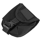 Demeras Tauchblei-Gewichtstasche, 2 Kg, Gegengewicht, Schnellverschlusstasche Zum Tauchen (Schwarz)