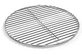 50cm Grill rund Edelstahl, Kugelgrill, 4mm Stäbe Grillrost V2A für Feuerschalen Grillschalen Rundgrill