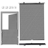 Einziehbares Hundegitter – Katzensicherer einziehbarer Haustierzaun, Babygitter für Treppen | Multifunktionaler Tierzaun, Katzenbarrieren, 40 x 125 cm, Haustierbedarf für Küchentreppen, Außentüren, Ve