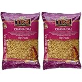 TRS - Kichererbsen Halb (Chana Dall) - (1 X 1 KG) (Packung mit 2)