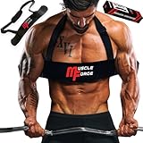 MuscleForge Bizeps-Trainer Arm Blaster, Bizeps Isolator für eine optimale Isolierung der Bizeps und Armmuskeln, Bizeps Blaster für Bodybuilding & Kraftsport
