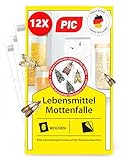 PIC Lebensmittelmotten Falle - 12 Lebensmittelmottenfallen -...