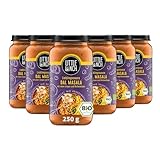 Little Lunch Bio Indisches Gemüsecurry mit Linsen | Dal Masala | Sauce für Reis | 100 Prozent Bio-Qualität | Vegan | Ohne zugesetzten Zucker | Laktosefrei | Keine künstlichen Zusätze | 6 x 250g