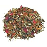Tee-Express Türkischer Apfeltee 'Mango-Minze' aromatisierte Früchteteemischung mit fruchtig-erfrischendem Mango-Spearmint-Geschmack - loser Tee (250g)