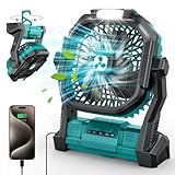 PDBEST Batteriebetriebener Ventilator 20000mAh Kabellos,...