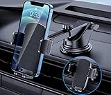 TICILFO Handyhalterung Auto [3-in-1] für Kfz Lüftung & Saugnapf Handyhalter 360° Drehbar Autohalterung Handy Halterung Universal für iPhone Android Smartphones