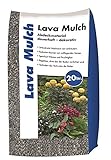 Hamann Lava-Mulch Anthrazit 16-32 mm 20 l - Abdeckmaterial dauerhaft dekorativ