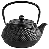 APS 10995 Teekanne 'ASIA' aus Gusseisen, inkl. Teesieb, abnehmbarer Deckel, 0,8 Liter