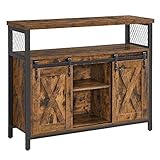 VASAGLE Sideboard, Küchenschrank, Aufbewahrungsschrank, mit...