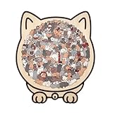 kkiuop Form Holz Spezial Form Tier Puzzle Puzzle Baustein Kinder Geschenk Dekoration