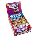 Snickers, Mars, M & M, Bounty, Milky Way Protein Bar Eiweiß Riegel Mix Box, 12 Riegel + GAMER SUPPS Traubenzucker (Best Of Mix, 12 Riegel) Geschenk für Sportler und Fitness