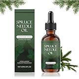 60 ml Latschenkieferöl,Natürliches ätherisches Öl aus Latschenkiefer, Zedernholz, ideal für Duftlampen, Luftbefeuchter, Kerzenherstellung, Massageöle und Badezusätze