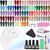 JODSONE Gel Nagellack Set mit U V Licht 36 PCS Klassisch...