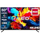 RCA 50 Zoll QLED Fernseher 4K UHD Smart TV HDR HLG Android TV Triple Tuner WiFi Bluetooth HDMI USB (2023)