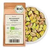 Kamelur 500g BIO Pistazien ohne Schale und mit Haut - naturbelassene Pistazienkerne, geschält und ungesalzen