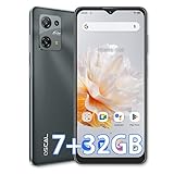 OSCAL Smartphone Ohne Vertrag 7GB RAM 32GB ROM 256GB TF/SD, C30 Android Handy Günstig 6,5 Zoll HD+ Display, 5080mAh 12MP Kamera, 4G Dual SIM Simlockfreie Handys 3 Kartenslot, 5G Wi-Fi BT5,0 OTG