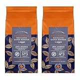 by Amazon Kolumbien Kaffeebohnen, Mittlere Röstung, 1 kg, 2 Packungen mit 500 g – Rainforest Alliance-zertifiziert