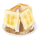 4 Camping Toaster Für Koche,Camping Toaster für Gaskocher,Edelstahl-Faltbarer Toastablett,Mini Toaster Camping Zubehör mit Faltbarem StäNder für Picknick,Reisen,Gasherd