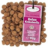 Dirk Drexel Relax Kräuterlis für Hunde 92g | Angst und Stress | mit Bachblüten | Innere Ruhe | Zur Harmonisierung |Beruhigungsmittel