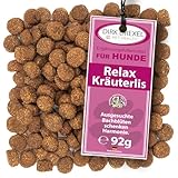 Dirk Drexel Relax Kräuterlis für Hunde 92g | Angst und Stress | mit Bachblüten | Innere Ruhe | Zur Harmonisierung | Beruhigungsmittel