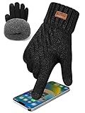 KEECOW Thermo Handschuhe Herren Winter Warm, Touchscreen...