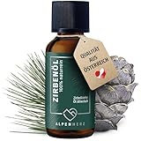 Alpenherz Zirbenöl 30 ml - 100% naturrein, ätherisches...