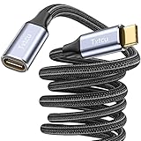 Txtcu USB C Verlängerungs Kabel 2M, USB Typ C 3.2 Stecker...