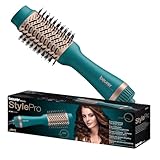 Beurer HC 45 Ocean Warmluftbürste, Haartrocknungsbürste für mehr Volumen, Keramik-Keratin Beschichtung, 2 Heiz- und Gebläsestufen, Stylingbürste mit Ionenfunktion