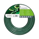 CELLFAST Gartenschlauch 3 Lagiger Wasserschlauch Aus Polyesterkreuzgewebe Für Garten Flexibler Bewässerungsschlauch UV Beständig Anti Algen 20 Bar 1 2 Zoll 50 Meter Economic, Grün