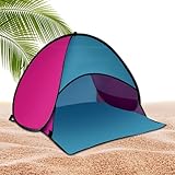 Strandzelt - Head PopUp Canopy -Sonnenschutz,Tragbarer, sonnenfester -Sonnenschutz mit Handy-Ständer für, Picknick, Wandern, Camping Sonnenschutzes können Sie Sich bequem ausruhen und so