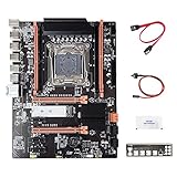 Persistence X99-Motherboard+SATA-Kabel+Switch-Kabel+Baffle+Thermal Grease LGA2011-V3 M.2 NVME NGFF UnterstüTzt DDR4 4X16G für V3-CPU