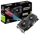 Asus STRIX-GTX1050TI-O4G-GAMING Grafikkarte (Nvidia, PCIe 3.0, 4GB DDR5 Speicher, HDMI, DVI, Displayport)