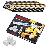 FLAMMBURO 1152 Stück Anzündwürfel Paraffin (24x48...