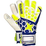 Derbystar Kinder Protect Attack XP15 Handschuhe, gelb Navy weiß, 5