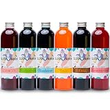 Sirup Partyset 6 x 250ml für Slush, Getränke AZO und...