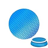 Jimtuze Abdeckplane mit Luftblasen, rund, rechteckig, für Pool, Pool, Solarabdeckung, Poolheizung, Regenschutz, Staubschutz, UV-Schutz, Garten