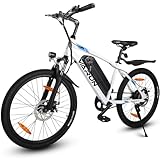 VARUN E-Bike 24'/26' Elektrofahrrad für Herren Damen 250W Motor 36V/48V 7.8Ah Herausnehmbare Akku ebike Reichweite E-Mountainbike bis zu 35-70km EU-konform