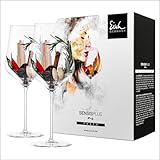 EISCH Bordeaux Rotweingläser Sky Sensisplus (2 Stück), Weingläser für Rotwein, spülmaschinenfeste Kristallgläser, Made in Germany (Art.-Nr. 180064)