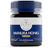 TRUE MANUKA - Manuka Honig 250 MGO [250g] - 100% Zertifiziert & Echt aus Neuseeland - Manuka Honig 250g, Honig Manuka 250, Manukahonig, Manuka - Honig, Manuka Honey, Neuseeland Honig, Manuka 250 MGO