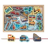 Generico Magnetstab Spiel - Kinderfreundliches 2-in-1-Spiel | Holzspielzeug für Spielzeug Weihnachts-Ostergeschenke für Mädchen und Jungen