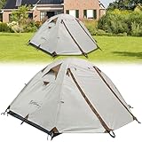 Zelt für 2 Personen, ultraleicht und wasserdicht, UV-/winddicht, einfach aufzubauen, Zelt für Camping, Wandern, Reisen, Strand, Camping, 210 x 150 x 115 cm