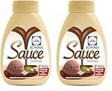 Liotta Schoko Dessert Sauce 250g - Sirup, Topping, Fruchtsauce - Ideal als Topping für Kaffee, Eis und Desserts (Packung mit 2)