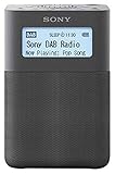 Sony XDR-V20D Radio, DAB+, mit Stereo-Lautsprecher, grau