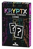 moses. 90145 Santa Kryptx, cleveres Kartenspiel für Geheimcode-Knacker und Masterminds, raffiniertes Logik-und Denkspiel perfekt für Spieleabende mit 2-4 Superhirnen ab 10 Jahren, bunt