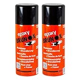 Brunox 2X Epoxy Rostumwandler Rostschutz Roststopp Grundierung Grundierer 400 ml