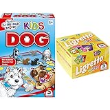 Schmidt Spiele 40554 Dog Kids, Kinderspiel, 36 x 36 cm & 01403 - Ligretto Kids, Kartenspiel
