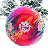 Zuasdvnk Snow Tube – Kleinkind-Schlitten, aufblasbarer Schlitten für Wintersport, Wanderweg, Schneefeld, Outdoor, Kinder und Erwachsene
