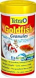 Tetra Goldfish Granules - Granulat-Fischfutter für alle Goldfische und andere Kaltwasserfische, 250 ml Dose