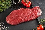 WURSTBARON® Flanksteak-Set, frische Steaks vom Rind, ideal für den Grill, aromatisches und saftiges Grillfleisch, Premium-Qualität aus Bayern, Grillpaket mit 4 Steaks